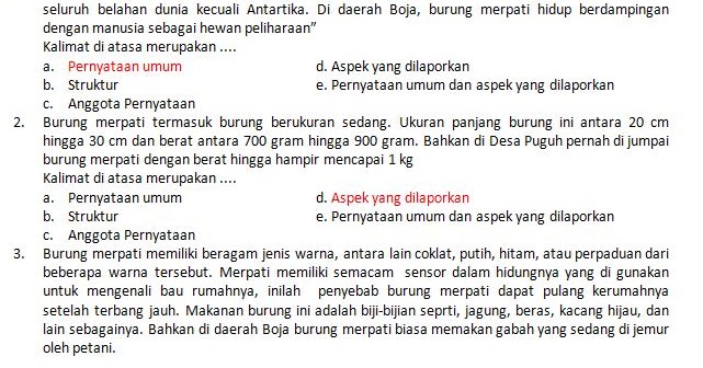 Kisi Kisi Soal Uas Bahasa Indonesia Semester Ganjil Tahun 2015 2016 Delari Blogger