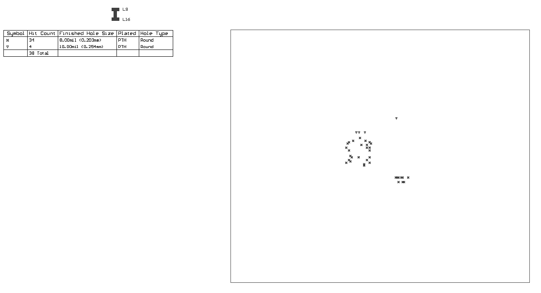 Altium PCB Designer Drill Drawing Fab Drawing