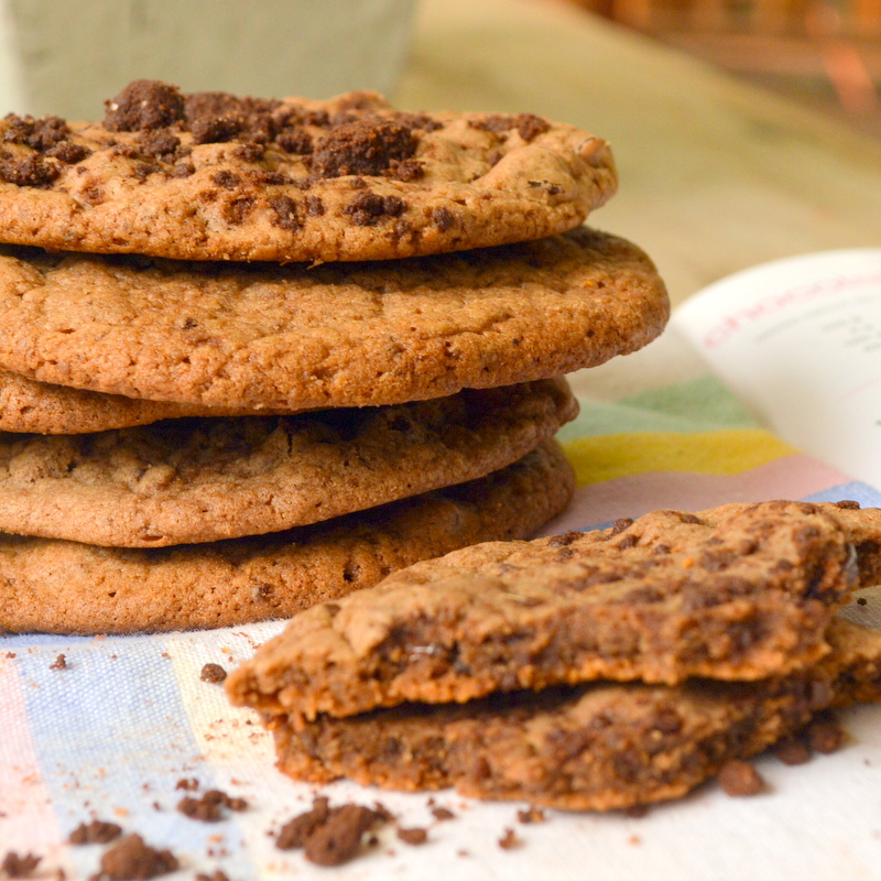 This is How I Cook Chocolate Cherry Chocolate Crumb Cookies