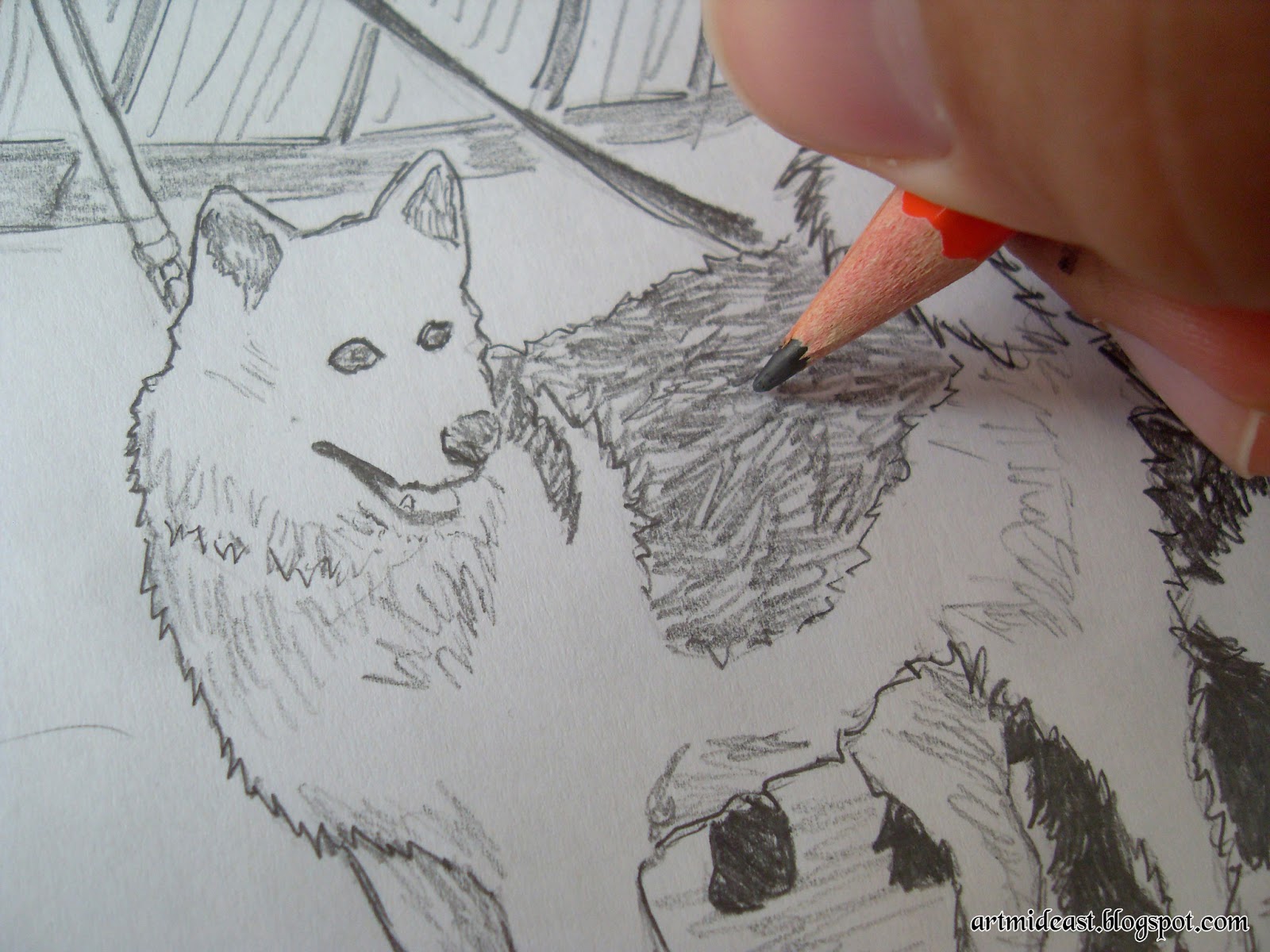 Sketching and Shading techniques Drawing Lessons