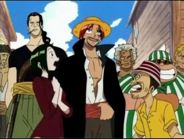 One Piece Red Hair Pirates. leader of the Red Hair Pirates
