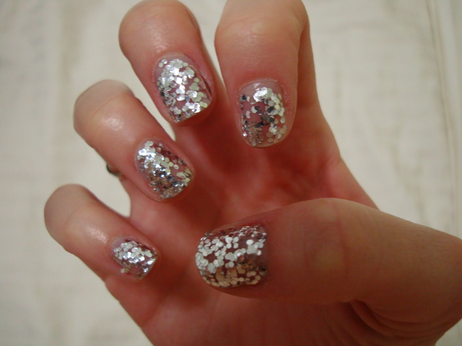 Chunky Glitter Nails