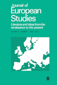 Journal of European Studies, forthcoming March 2014