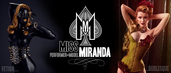 Miss Miranda performer + model - London UK