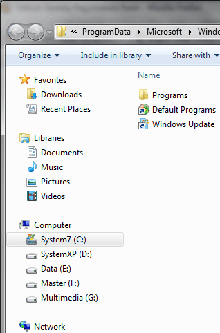 No All Programs In Start Menu Xp