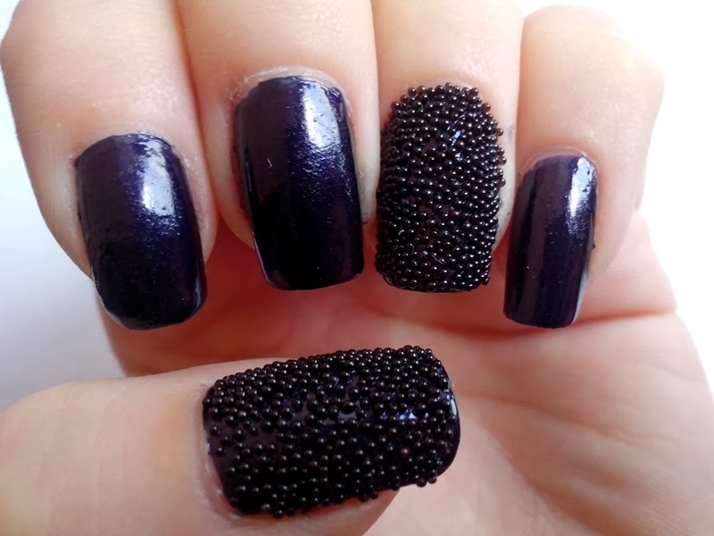 black caviar nails avon city navy
