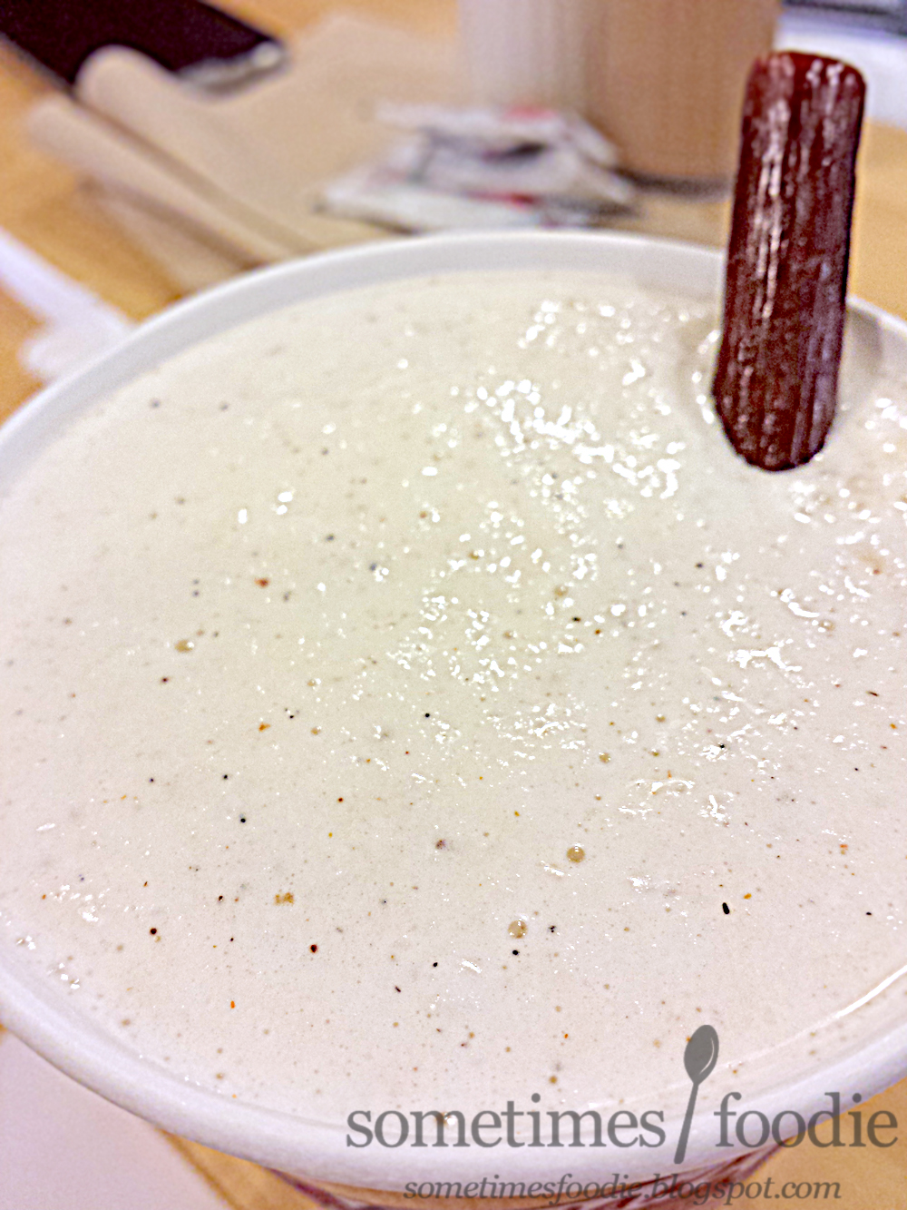 Sometimes Foodie Slim Jim Jerky Protein Milkshake Wayback Burger