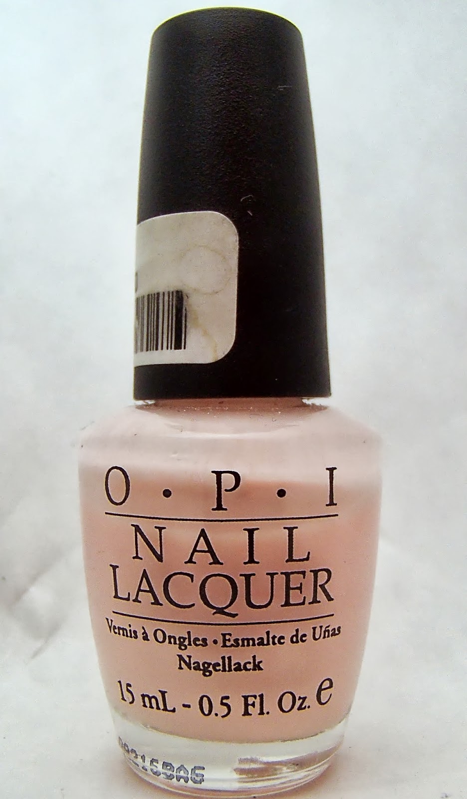 Never Without Polish Stash Swatch Initiative OPI Bubble Bath