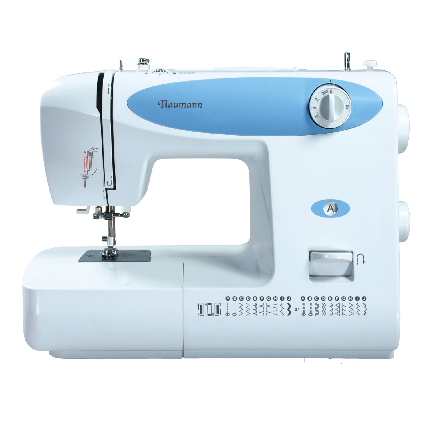 Nähmaschine Mit Overlockstich = nähmaschinen und zubehör naumann 83a0 nähmaschine blau Nähmaschine Mit Overlockstich = nähmaschinen und zubehör naumann 83a0 nähmaschine blau
