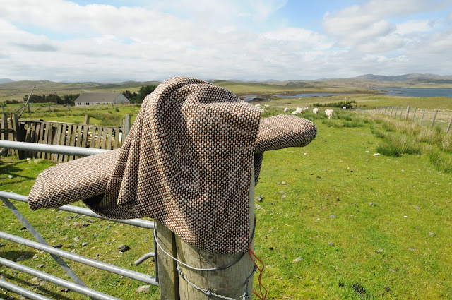 Naturalna wełna Harris Tweed