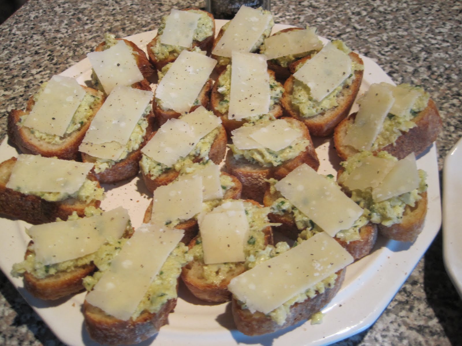 Making Michael Pollan Proud Simple Bruschetta with Artichoke Hearts