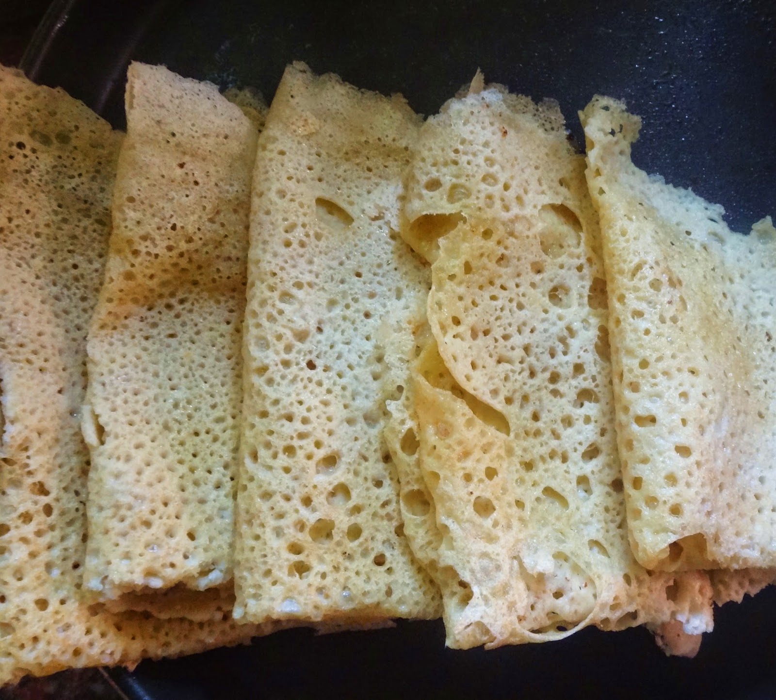 FOXTAIL MILLET NEER DOSA ( THINAI )