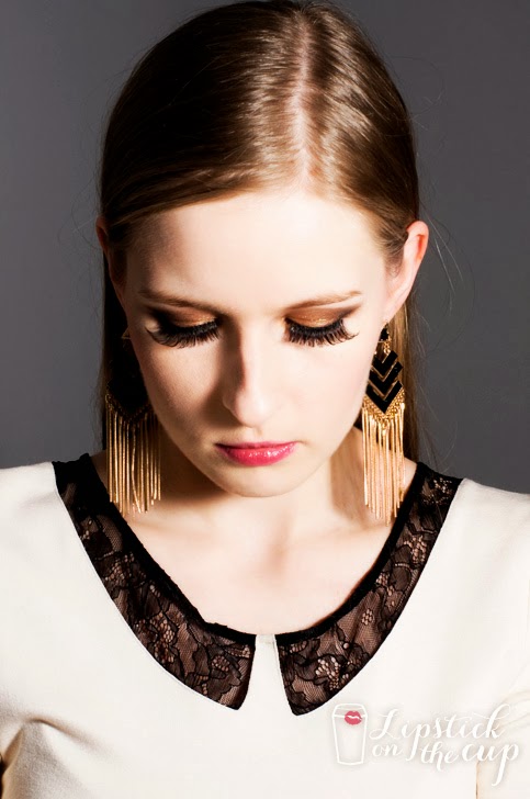 Romantic makeup for Valentine's Day