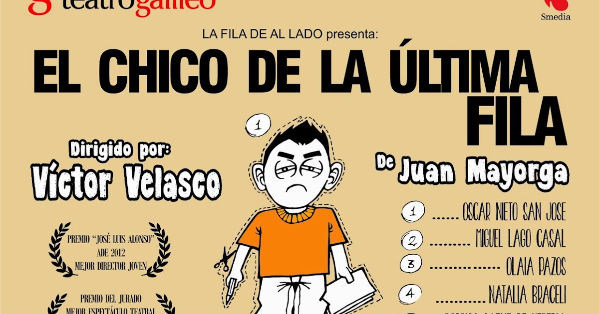 MI CAJÓN DESASTRE: EL CHICO DE LA ÚLTIMA FILA: hay que aprender a mirar