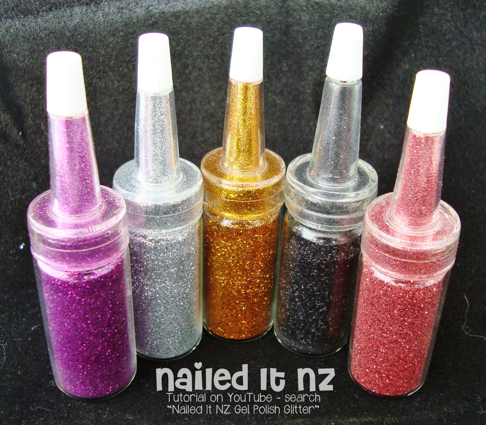 How To Press Glitter Into Gel Polish Tutorial