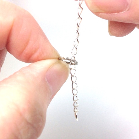 how to make an adjustable sautoir inspired necklace tutorial