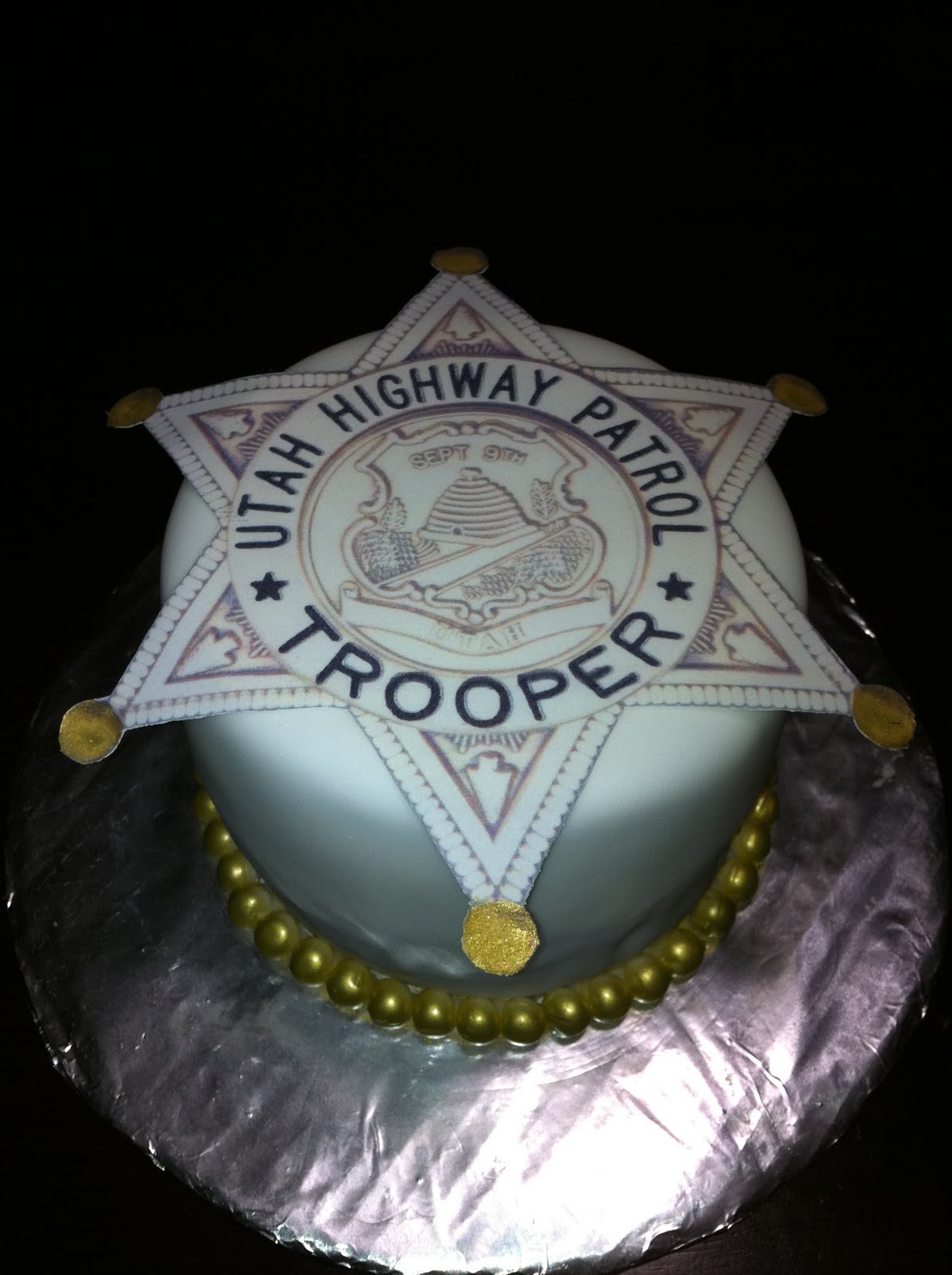 Cakes by Mya! You dream it, I bake it! Highway Patrol Cake