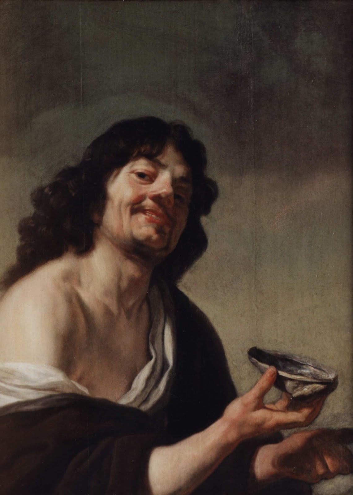 DIONYSOS DIEU GREC DE LA VIGNE DU THEATRE FILS DE ZEUS ET SEMELE FEVE METAL DORE