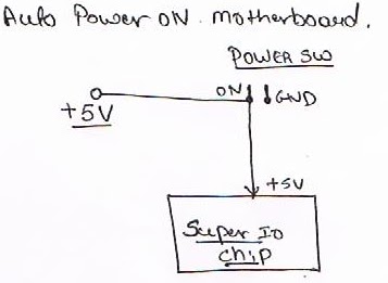 power supply flow motherboard power supply track