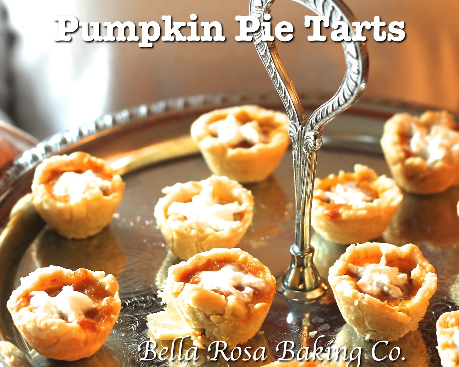 Bella Rosa Baking Co. Pumpkin Pie Tarts