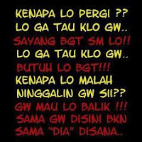 Kumpulan Kata Galau