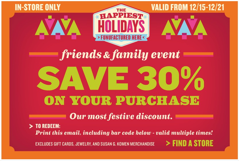 Old Navy Friends and Family Sale Economy of Style