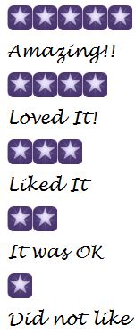 My Rating System