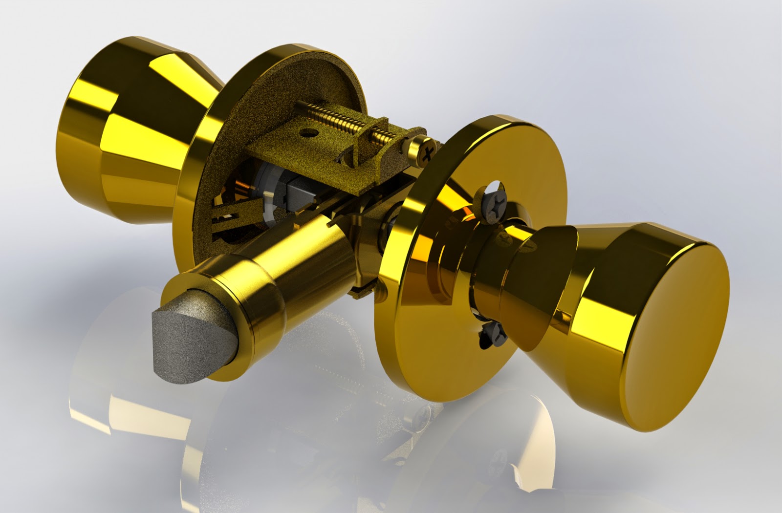 CHRYSOVISION DESIGNS Door Knob Assembly