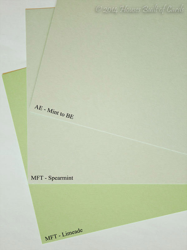 Houses Built of Cards Cardstock Review, Comparison, and Giveaway