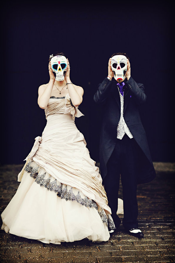 OK Wedding Gallery The Whimsical Skull Wedding 2013