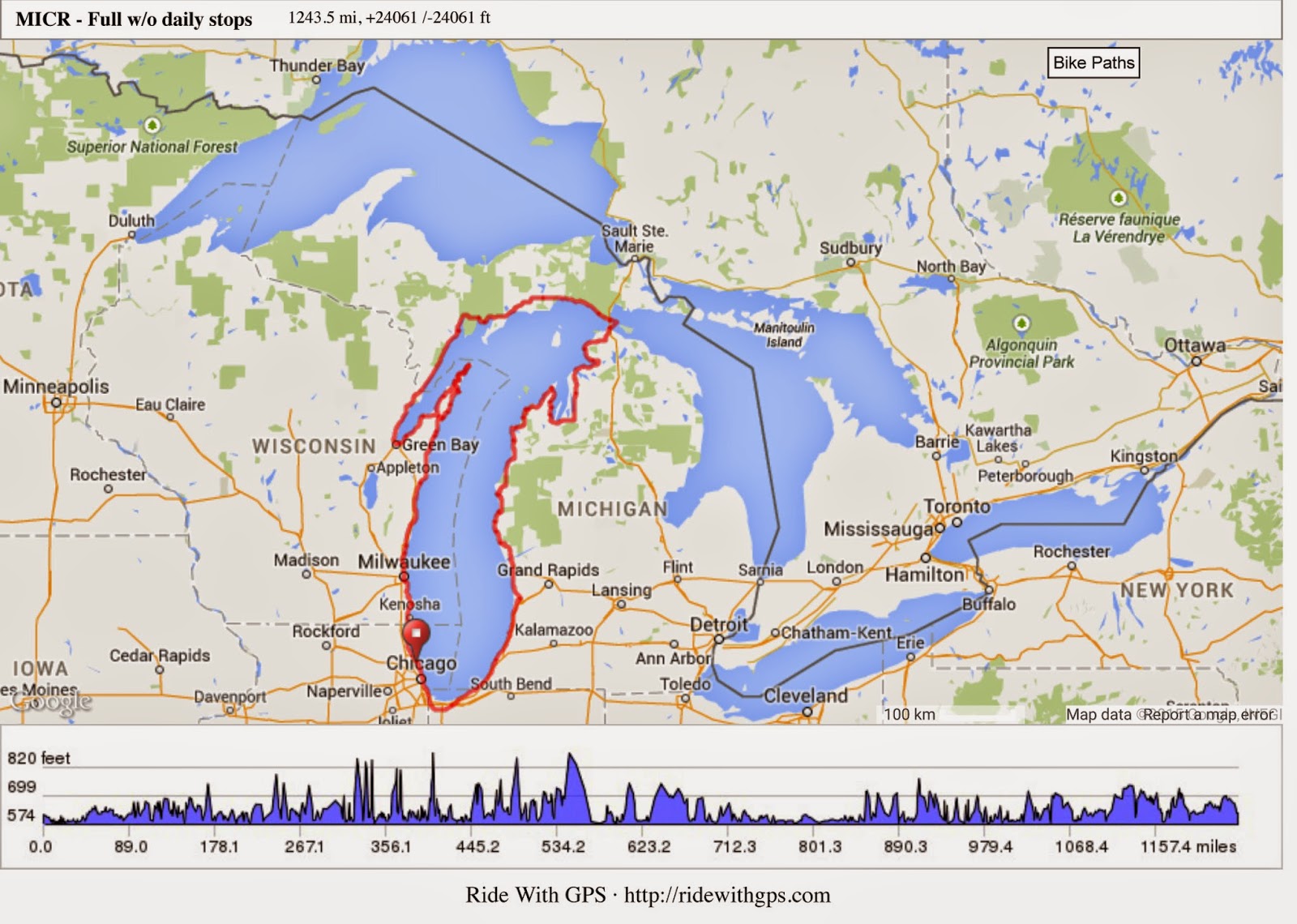 an overview of our challenge 1 350 miles 24 061 feet of climbing and descending of course its a circle afterall an overview of our challenge 1 350 miles 24 061 feet of climbing and descending of course its a circle afterall