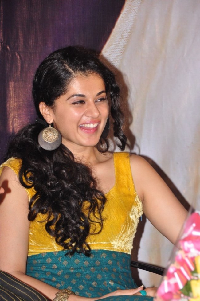 Tapsee latest Pictures at Sahasam Special Screening for School Students (2).jpg