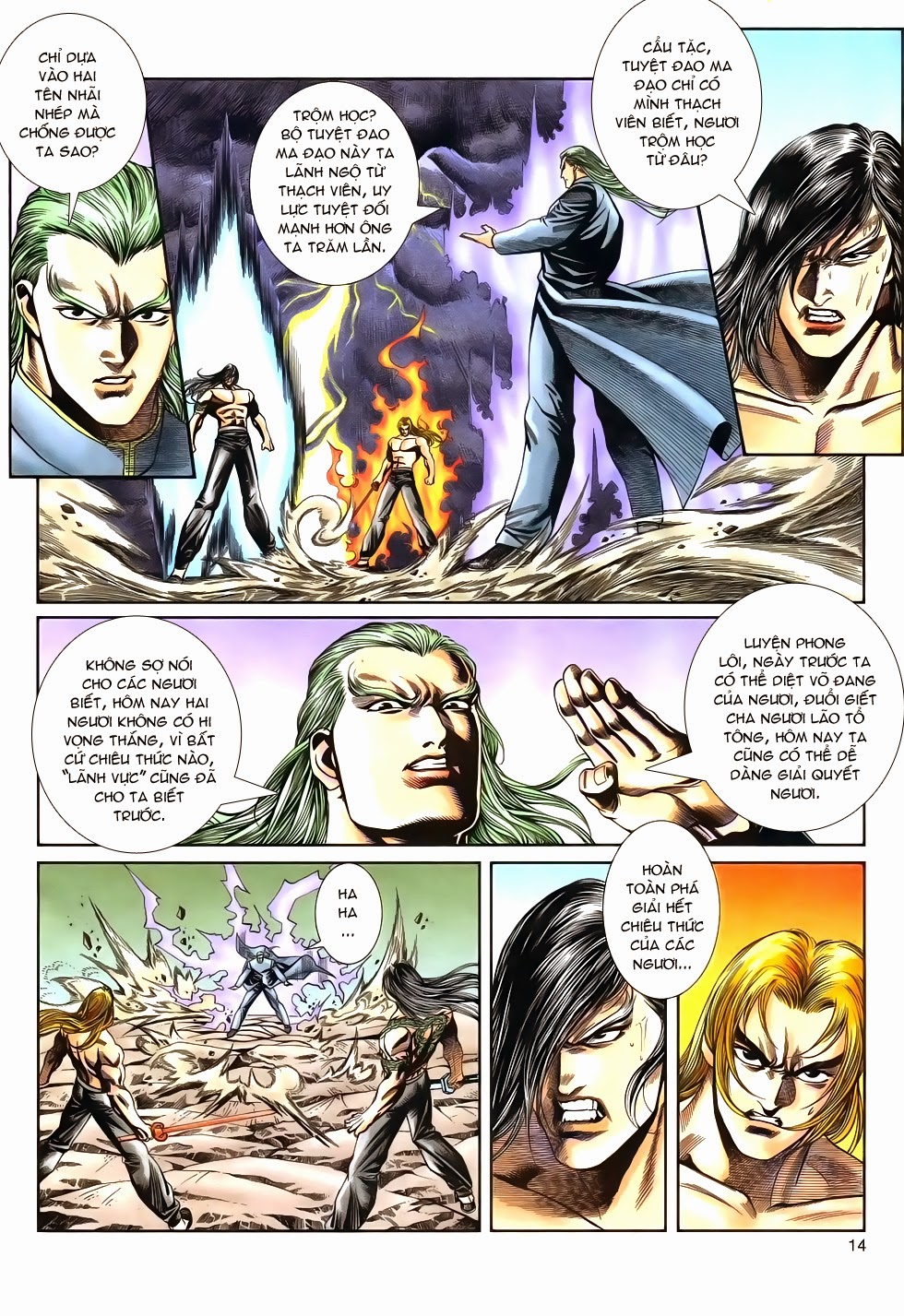 Long Hổ Phong Bạo chap 11