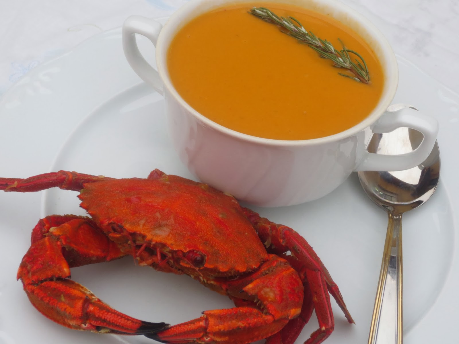 Crema de nécoras Thermomix