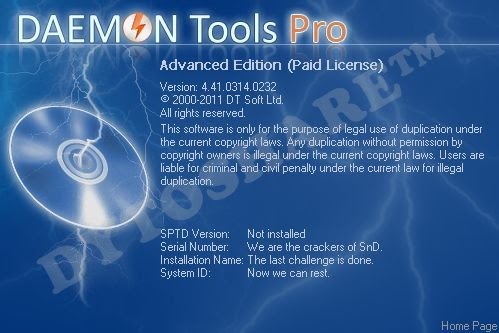 Daemon Tools Pro Advanced 4.41 Patch Exe
