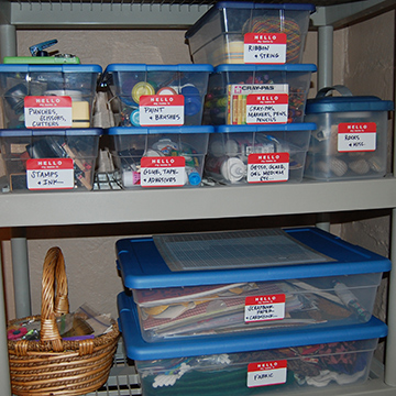 Art Supply Organization: What's in the baskets? - The Art Pantry