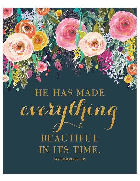 Christ makes life beautiful