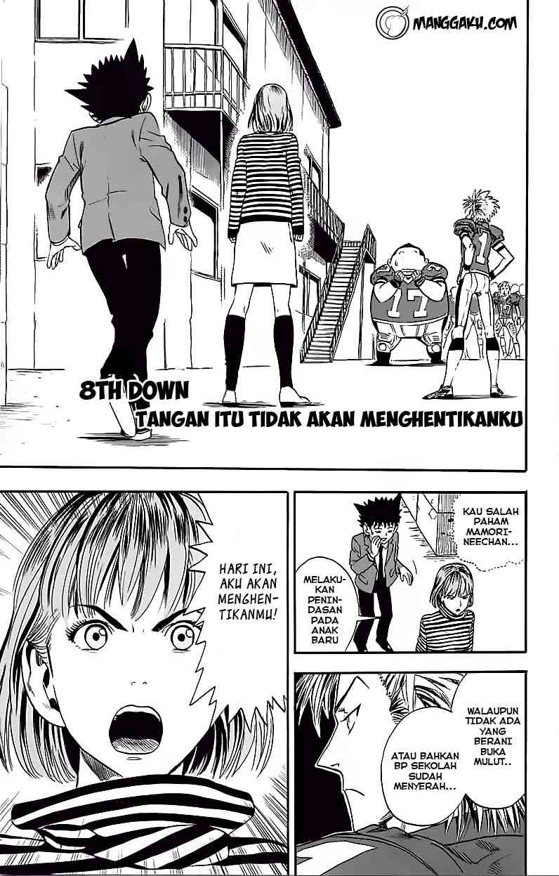 Komik eyeshield 21 008 - tangan itu takkan menghentikanku 9 Indonesia eyeshield 21 008 - tangan itu takkan menghentikanku Terbaru 2|Baca Manga Komik Indonesia|