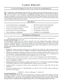 accounts payable specialist resumes