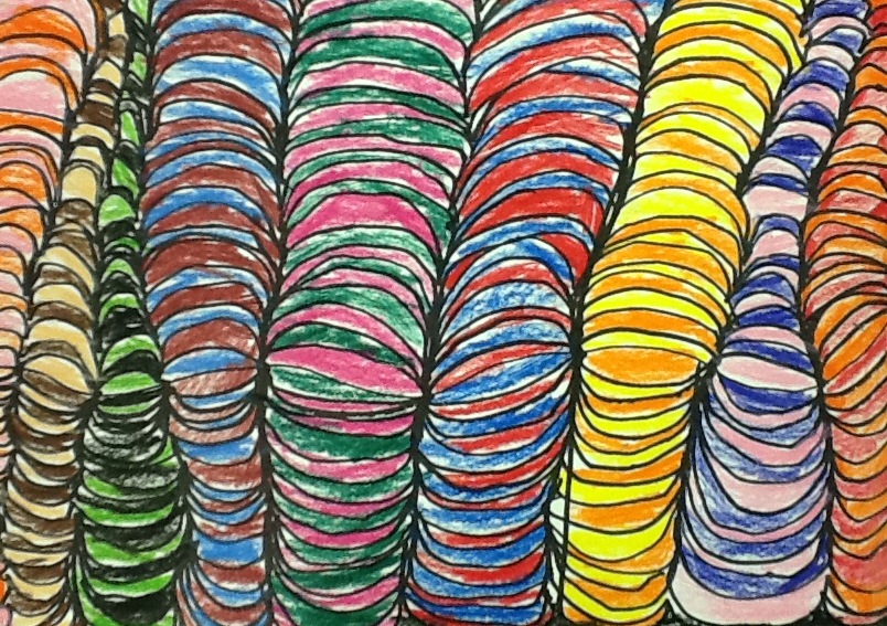 Line Design Art Project : An art room filled with fauves line design like mr e