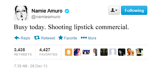 If Namie Amuro were on Twitter... | Random J pop