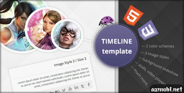 Timeline WordPress Theme V1.1