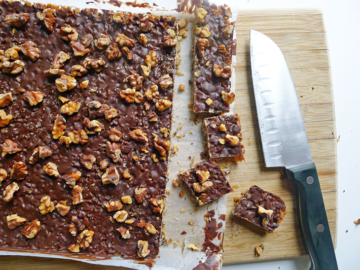 Cooking Weekends Chocolate Crunch Bars