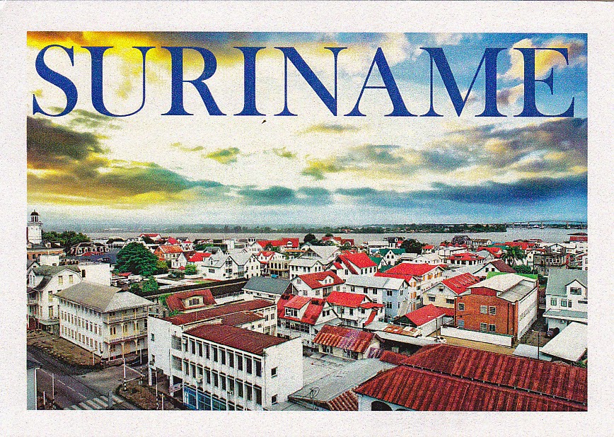 My UNESCO World Heritage Postcards Suriname Historic Inner City of