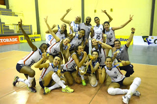 Minas TC Náutico Campeão Brasileiro Feminino da 3ª Divisão de Voleibol de 2015