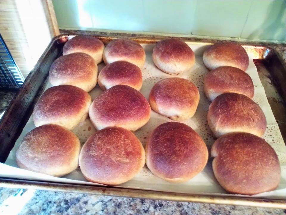 A Day in the Life of Liz..... In the Kitchen!! Homemade Sandwich Rolls!