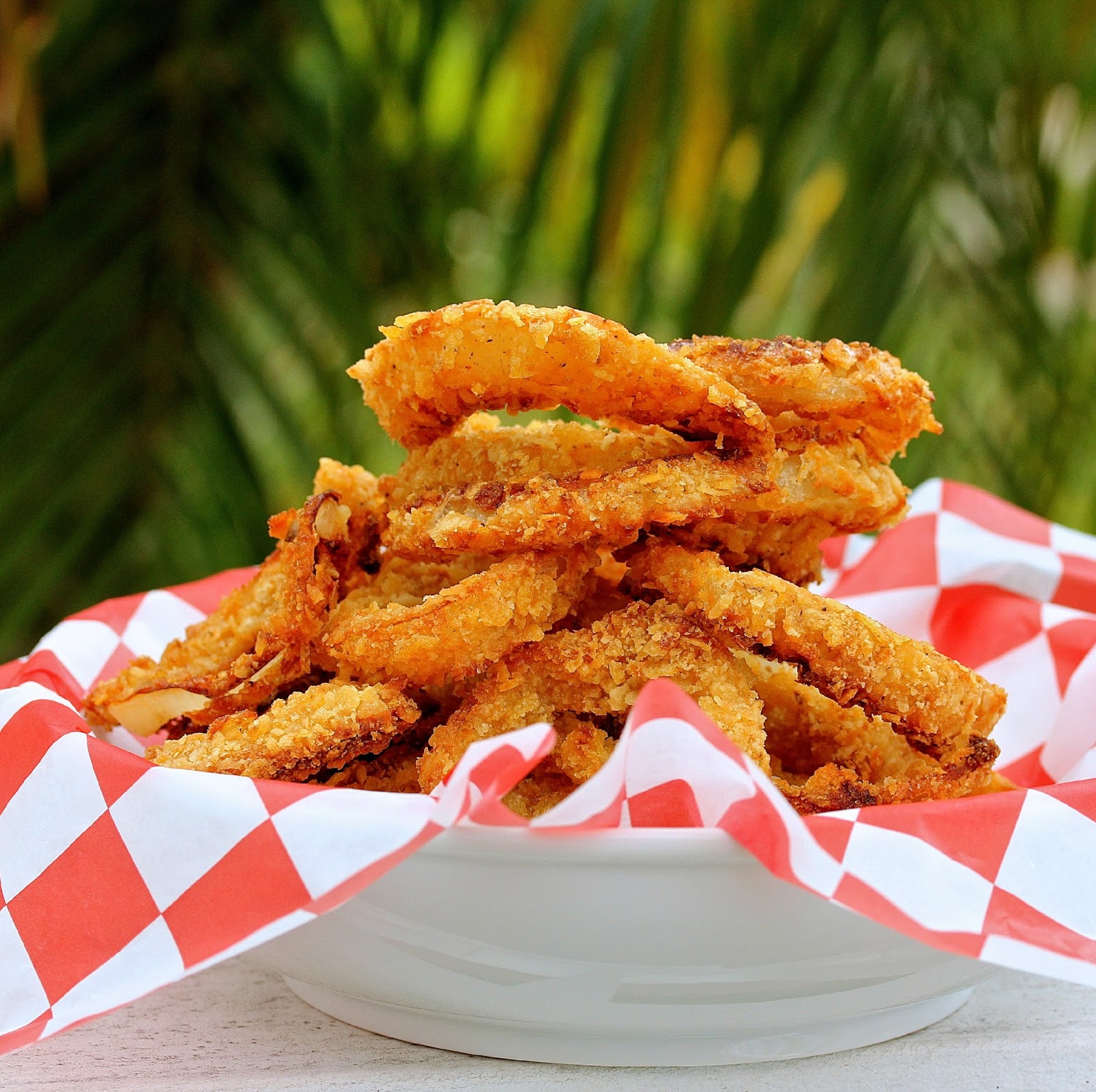 Oven Fried Onion Rings Karen's Kitchen Stories