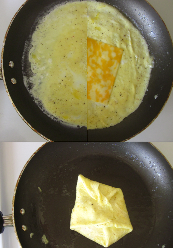 Mon Amy Easy Cheesy Egg Pocket Breakfast Sandwich