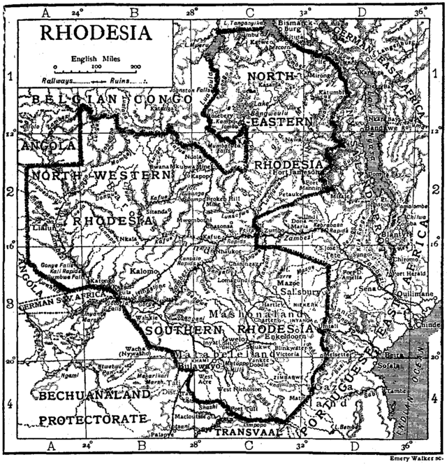 Big Blue 18401940 Southern Rhodesia