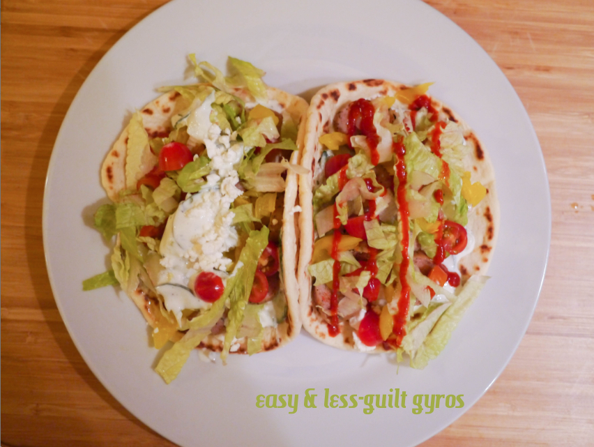 trader joe's easy & delicious greek gyros. The Tale of Two TingsThe